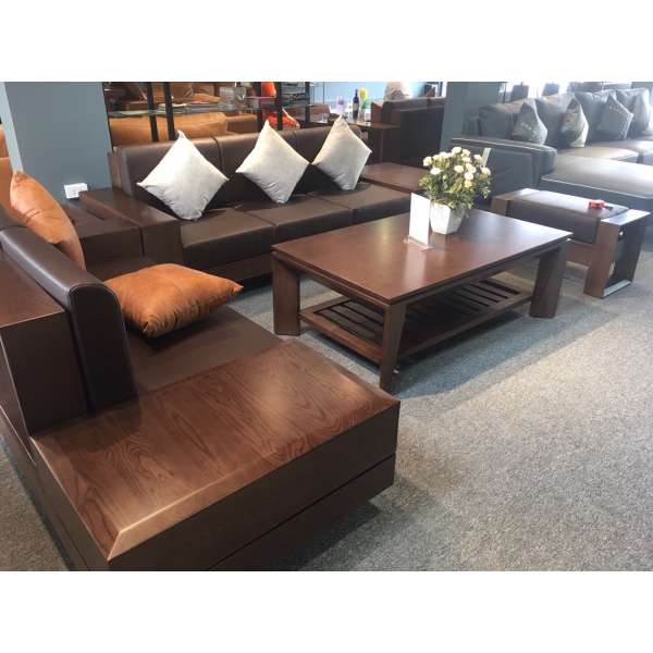 Sofa góc L 2 văng sồi Nga BG112